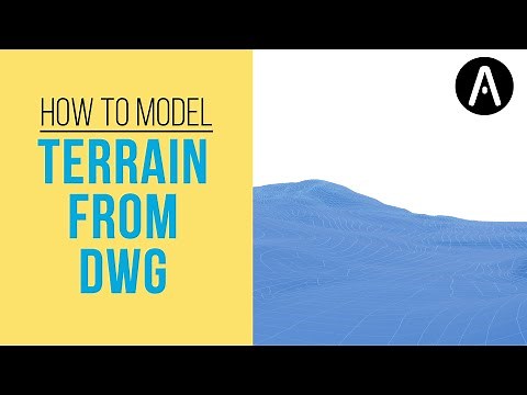 Terrain Modeling in 3ds Max Using Autocad Topography lines