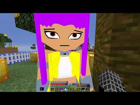 Give by Diamonds in Minecraft Skyblock... Then THIS Happened!