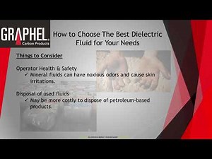Dielectric Fluid Overview and Graphel's Dielectric Fluids