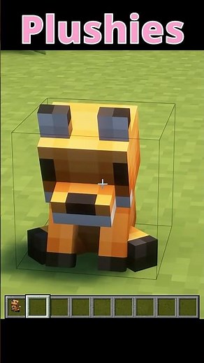 Plushies in Minecraft #minecraftmods #mine-craft