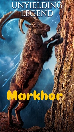Markhor . Pakistan’s National Animal . The King of Mountain Wildlife