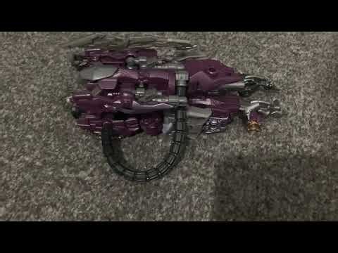 Transformers Dark of the Moon Voyager Class Shockwave Unboxing