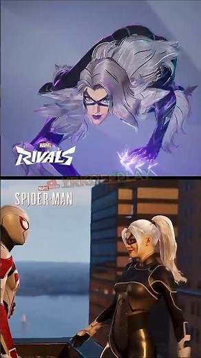 Black Cat or Black Cat😊 Marvel Rivals #blackcat #spiderman #game