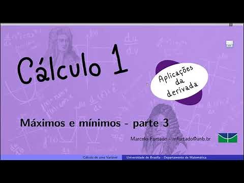 Máximos e mínimos - parte 3