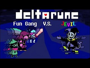 Deltarune Epic Battle - Fun Gang V.S. Jevil (Animation)