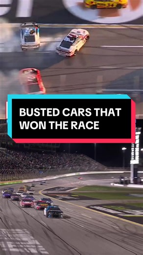 Checkers AND wreckers. #NASCAR | Nascar