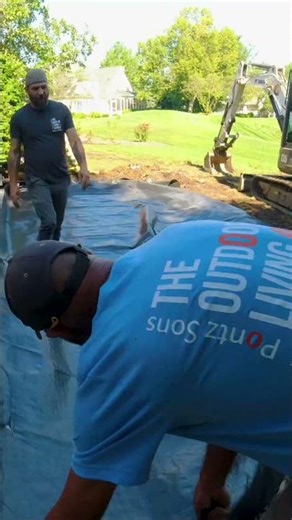 Installing a Patio Base #installation #timelapse #construction