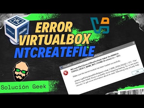 "🚨 Solución DEFINITIVA al Error NCreateFile en VirtualBox | Paso a Paso 🎯