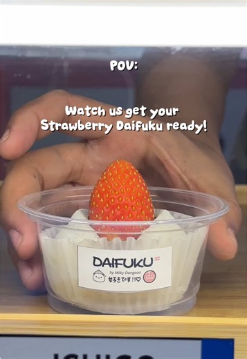 Delicious Fresh Strawberry Daifuku Mochi Recipe