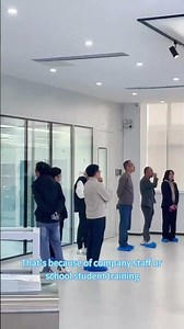 Cleanroom visitor corridor#cleanroom #Dersion #modularcleanroom #windows #manufacturer