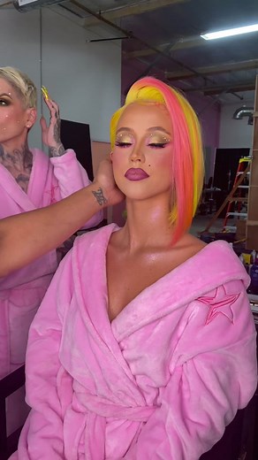 Makeup by Gilly for Jeffree Star Cosmetics Photoshoot
