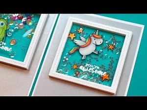 Stamped Shaker Cards - Tips & Tricks