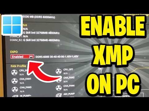 How To Enable XMP On PC