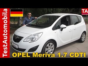 OPEL Meriva B 1.7 CDTI - TEST