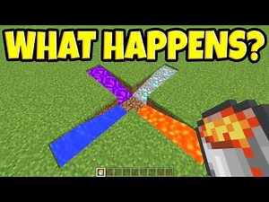 Minecraft but there's CUSTOM LIQUIDS