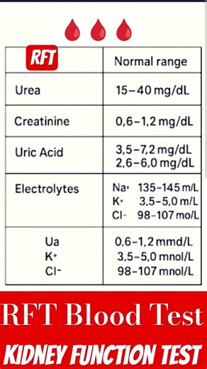 rft blood test #rftbloodtest #rft #rfttest #kidneyfunctiontest #kidneyfunction #biochemistry #kft