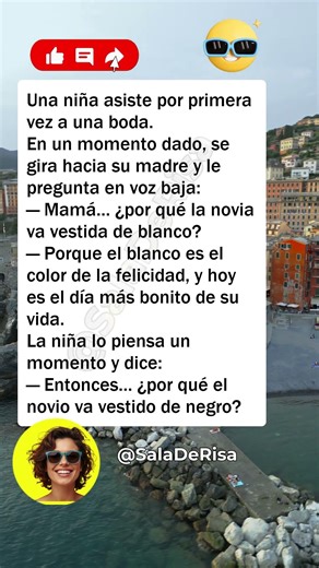 👗 ¿Por qué de negro #chistes #bromas #comedia #risas #divertido #humor #españa