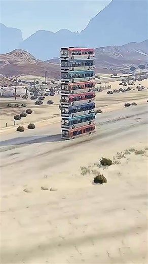 Cuántos autobuses puede levantar el coche rampa en GTA 5? #gta #gta5 #gtav | Curiosidades Cejotita