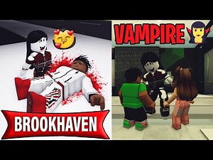 NOTRE BABY-SITTER EST UN VAMPIRE 🧛‍♀️ ELLE VEUT BOIRE NOTRE SANG 🩸 | ROBLOX BROOKHAVEN MINI FILM RP