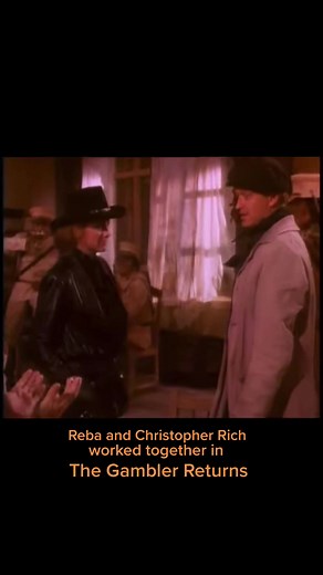 1991 - The Gambler Returns - Reba & Christopher Rich worked together before the @reba TV show.