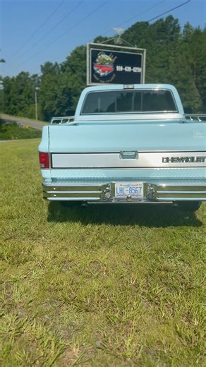 1.1K views · 17 reactions | This Carolina Blue Chevy C-10 is one of...