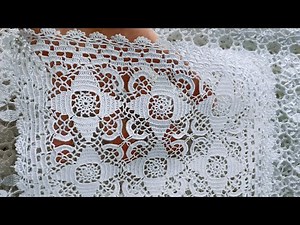 SUPER EASY OPENWORK Crochet Pattern + Tutorial Crochet Border