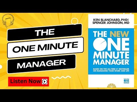 The One Minute Manager by Ken Blanchard & Spencer Johnson | Audiobook | Book Summary in English