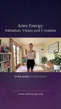 Aries Energy: Initiation, Vision, and Creation