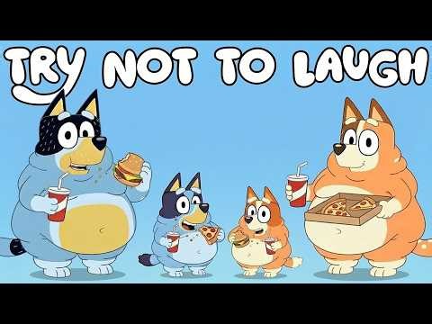 BLUEY - TRY NOT TO LAUGH 😂 [YTP] BIG GIGGLES