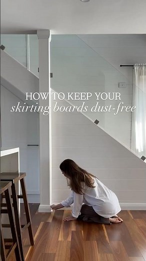 Easy dusting hack: how to keep your skirting boards dust-free for good