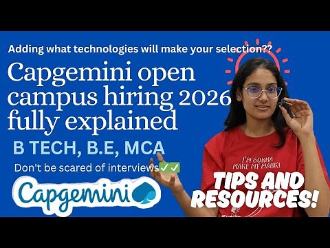 Capgemini full hiring process explained with questions 2026 | hiring 2025 2026 | latest update