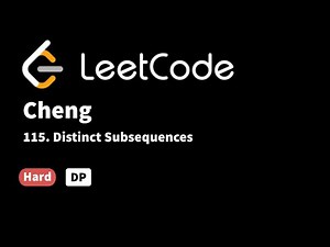 LeetCode 115. Distinct Subsequences