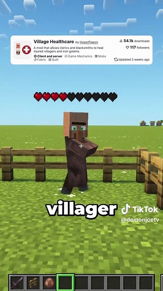 UPGRADE Minecraft's Mobs With These Mods! #minecraft #minecraftmods #fyp #gaming #mcyt