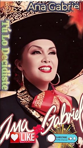 Ana Gabriel - Tú Lo Decidiste | (80s Classics) #recuerdos #baladas #hit #shorts #rancheras