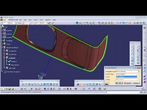 CATIA V5 PLASTIC CLOSE VOLUME CLOSE VOLUME TUTORIAL 6