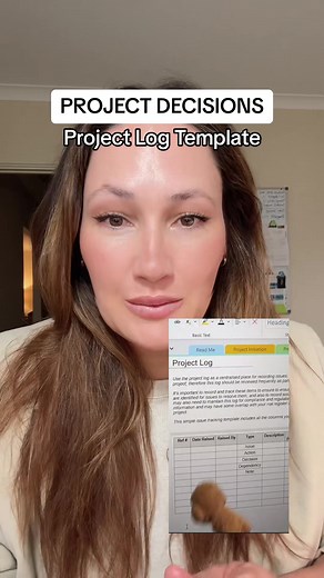 Keeping a record of project decisions in a log ensures everyone understands what was decided and why, clarifying the rationale behind moving forward. 🤓 Changes in projects are a given, but maintaining a project log fosters accountability among decision-makers, reducing shifts in direction due to disorganization or lack of focus. If a change occurs, the log serves as evidence that it was prompted by the customer, supporting informed decision-making. #ProjectManager #WorkProject #ProjectTemplate