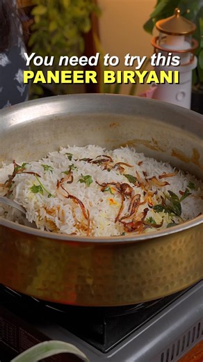 Paneer Biryani Recipe | Veg Biryani Recipe #recipe #food
