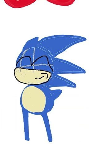 I spent 6 HOURS on SONIC in MS Paint... now I have 5 MINUTES. it sucks (ms paint day 19)