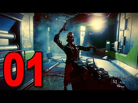 Black Ops 3 "NIGHTMARES" - Part 1 - ZOMBIES CAMPAIGN! (Zombie Singleplayer Mode)