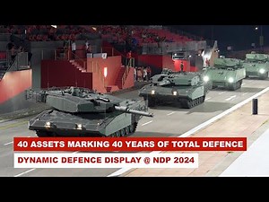 TD40 Dynamic Defence Display at NDP2024