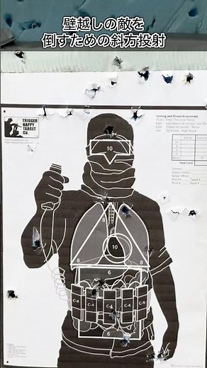 壁越しの敵を倒すための斜方投射【弓術】 #veteran #archery #archer #アーチェリー #bow