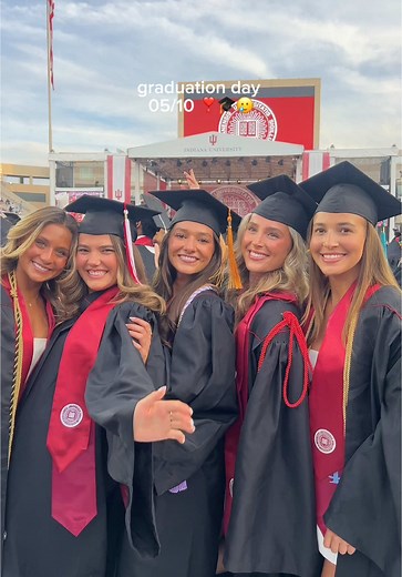 Emotional Graduation Moments at Indiana University
