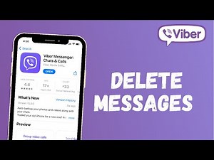 How to Delete Messages on Viber app 2021