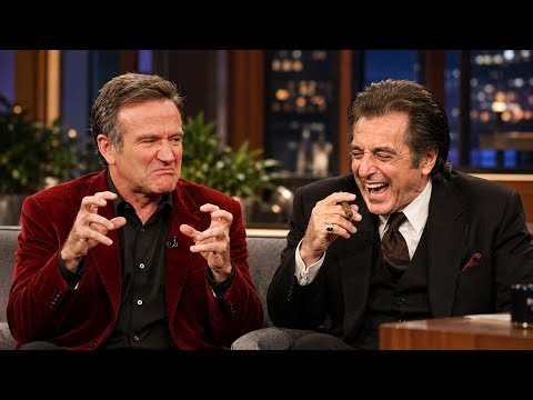 Robin Williams Making Celebrities Cry With Laughter