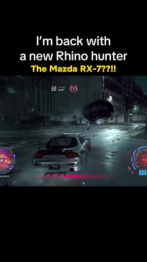 Mazda RX-7 Reveal in Need for Speed Heat | Rhino Hunter