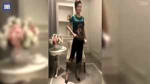 The world's fastest photo shoot? Model shows off speedy posing