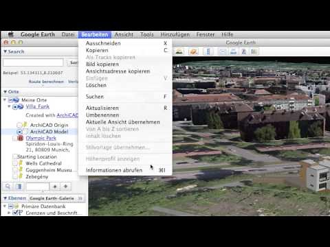 Import a Google Earth 3D model
