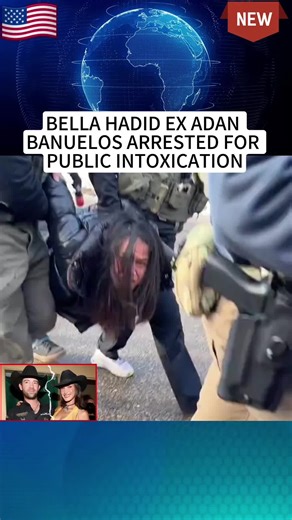Bella Hadid's Ex was arrested for public intoxication... because who wouldn't crash out after fumbling Bella Hadid?#bellahadid #adanbanuelos #breakup #arrested ##greenscreen