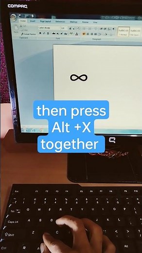 Infinity ♾️ Symbol #shorts #youtubeshorts #msoffice #computer #trending #viral #trendingshorts