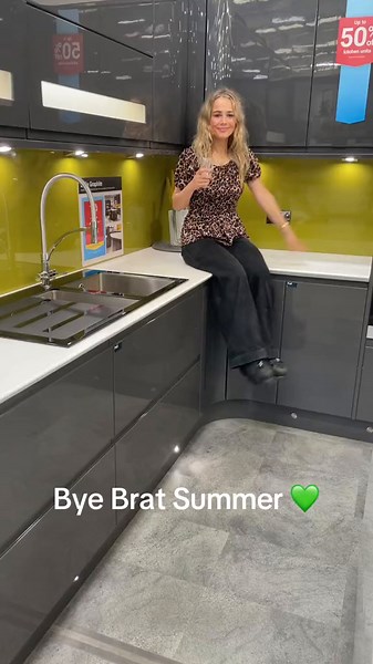 #BratSummer ❌ #hoahoa ✅ Wickes kitchen 🍾 Shop Wickes Kitchens Spend & Save today! #kitcheninspo #homedecor #fyp #autumn #fall